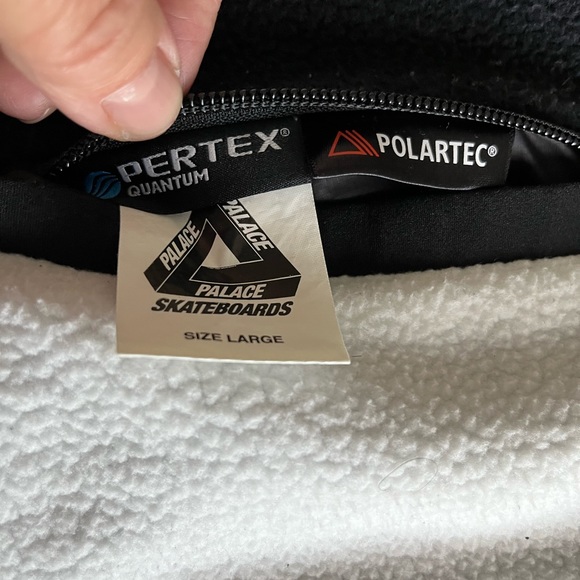 Palace Reversible Fleece Jacket size L - Picture 4 of 10